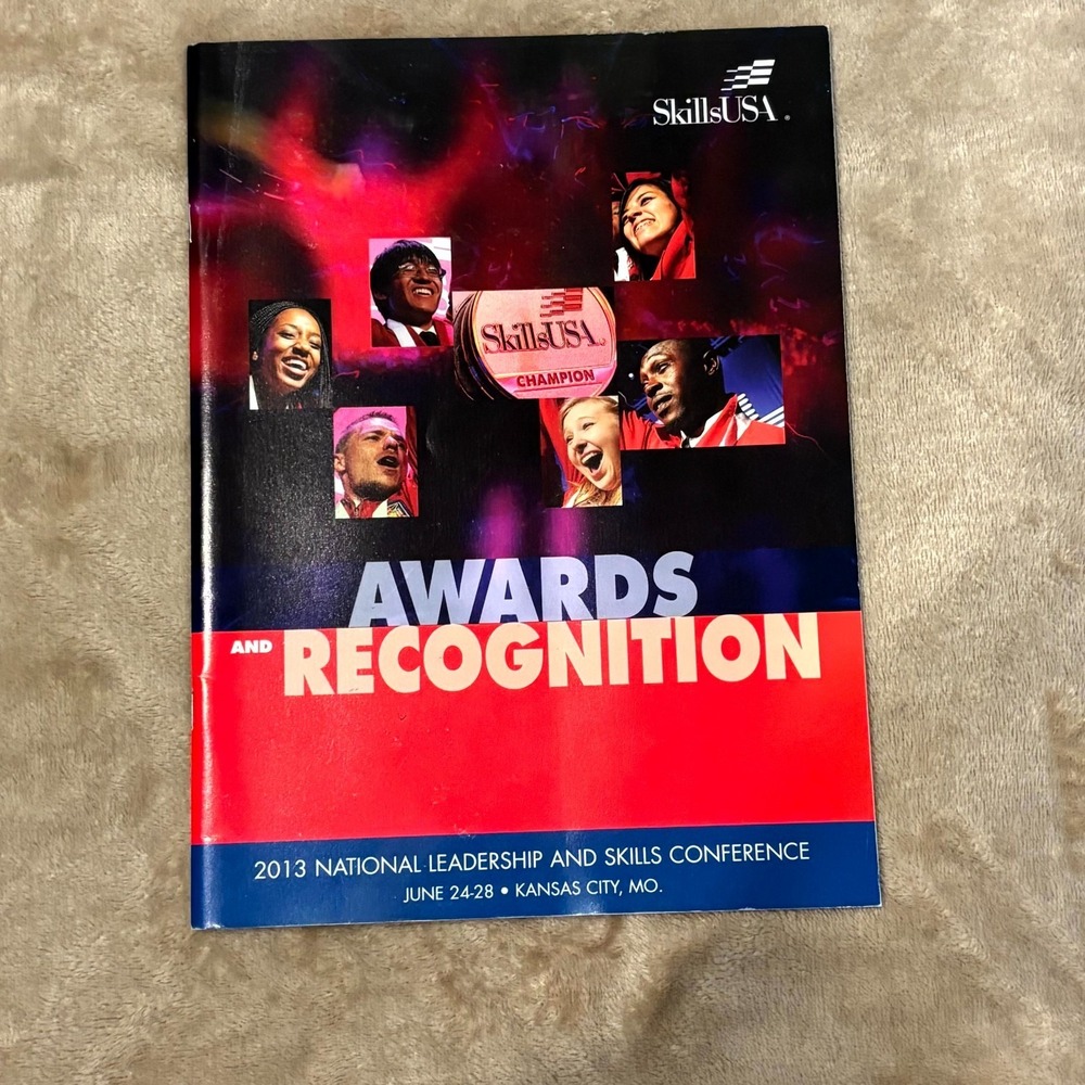 2013 SkillsUSA Awards Recognition Program Kansas City Conference Book John Deere